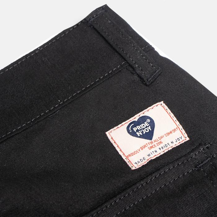cvre56-- pride n joy - celana cargo basic black