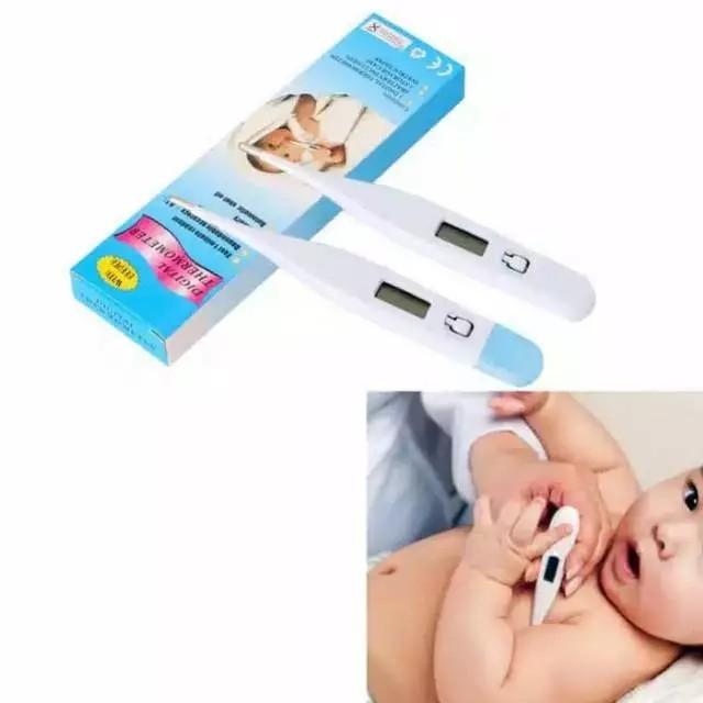 Termometer alat pengukur suhu tubuh bayi dan dewasa