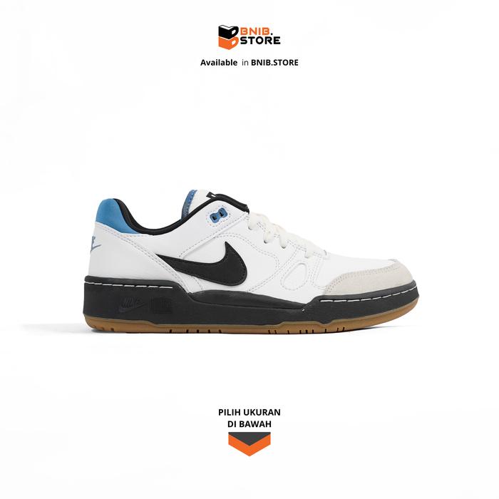 Sepatu Sneaker Nike Full Force Low White Phantom Black [HJ7262 100] Original
