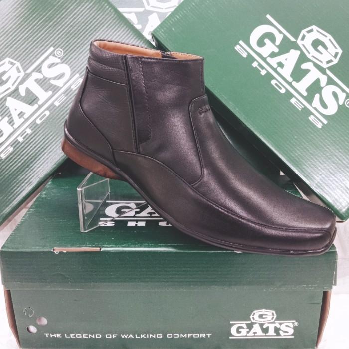 sepatu pantofel Boot kulit pria GATS ZU O51 Original  by Gats