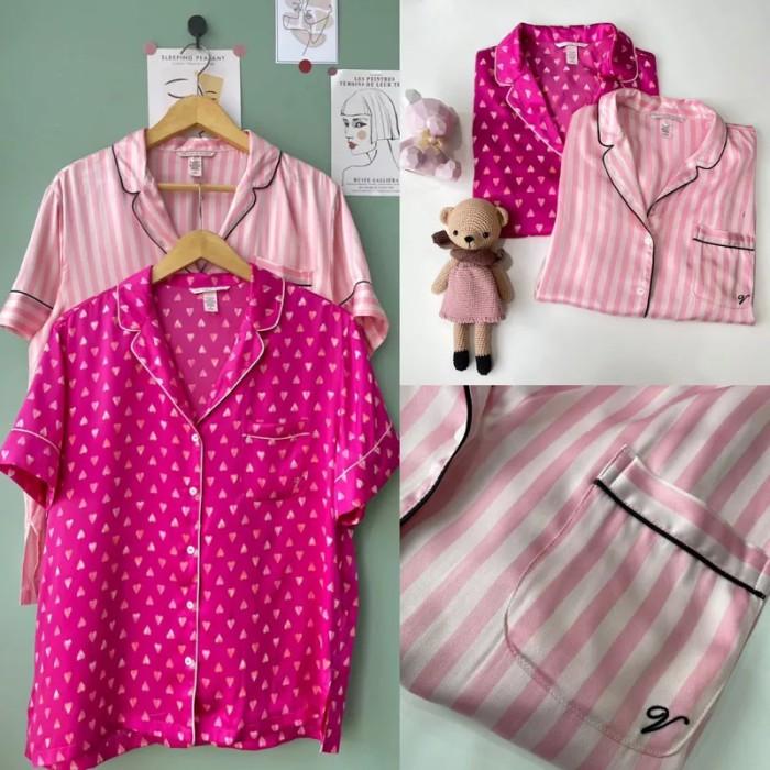 Promo harga Baju Tidur Victoria Secret Pajamas Top Original DIjamin ORI
