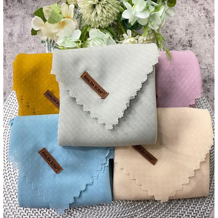 Hijab Segi Empat Rubycon Lasercut Premium