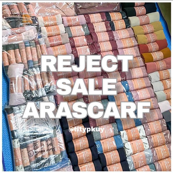 Reject Sale Arascarf Melody Hazel Poton Basic Rope Murah