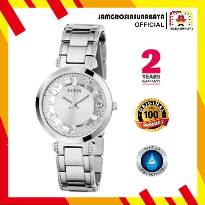 Jam Tangan Wanita Guess GW0470L1 Stainless Steel Original