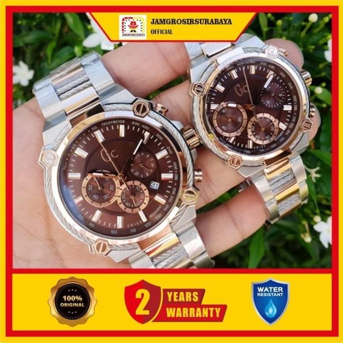 Jam Tangan Couple Guess Collection / GC Y24002G2 Original