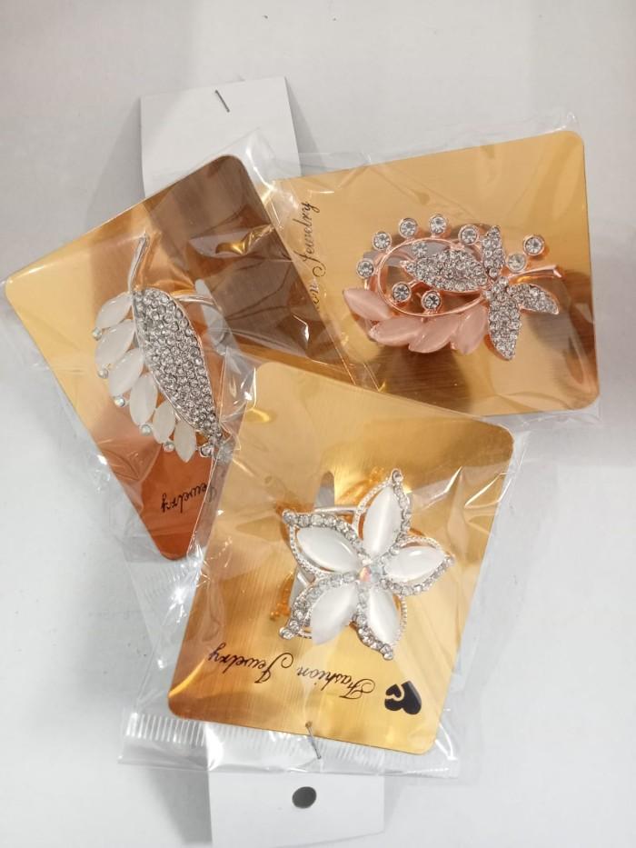RING JILBAB / RING HIJAB MEWAH / RING JILBAB PREMIUM