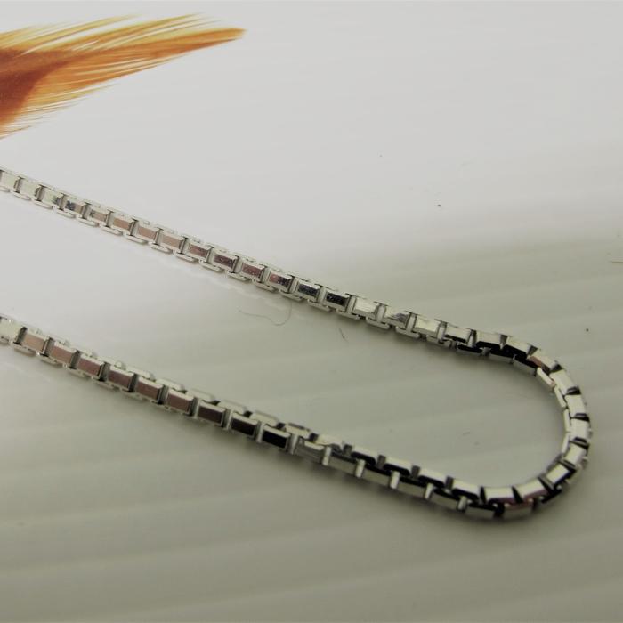 750 Kalung rantai anak dan dewasa emas asli kadar 750 75% itali segi UBS baru cantik kilat padat put