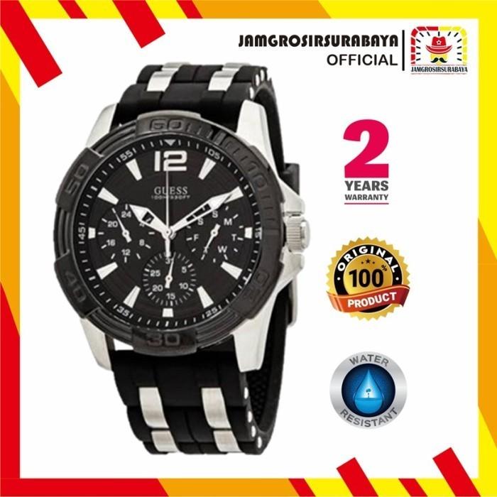 JAM TANGAN GUESS PRIA W0366G1 ORIGINAL GARANSI 2 TAHUN + BOX ORIGINAL