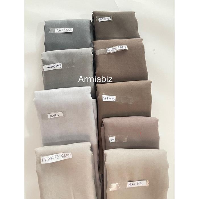 DEENAY LIZA SERIES GREY JILBAB ORIGINAL polosan abu voal premium - Armiabiz