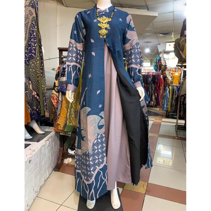 COUPLE GAMIS BATIK BAHAN DOLBY PREMIUM THAMRIN CITY