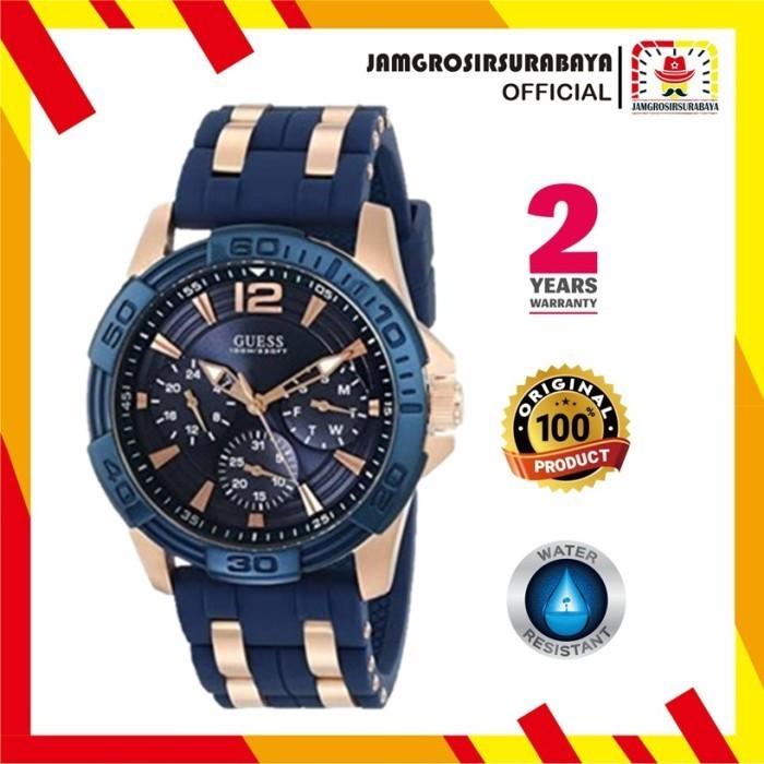 JAM TANGAN GUESS PRIA W0366G4 ORIGINAL GARANSI 2 TAHUN + BOX ORIGINAL