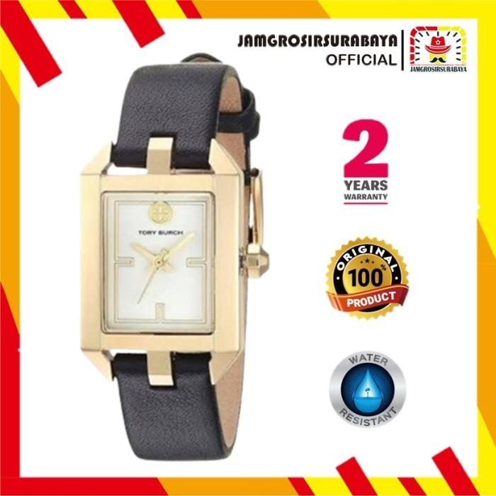 Jam Tangan Wanita Tory Burch TBW1106 / TBW-1106 Black Dallowa Original