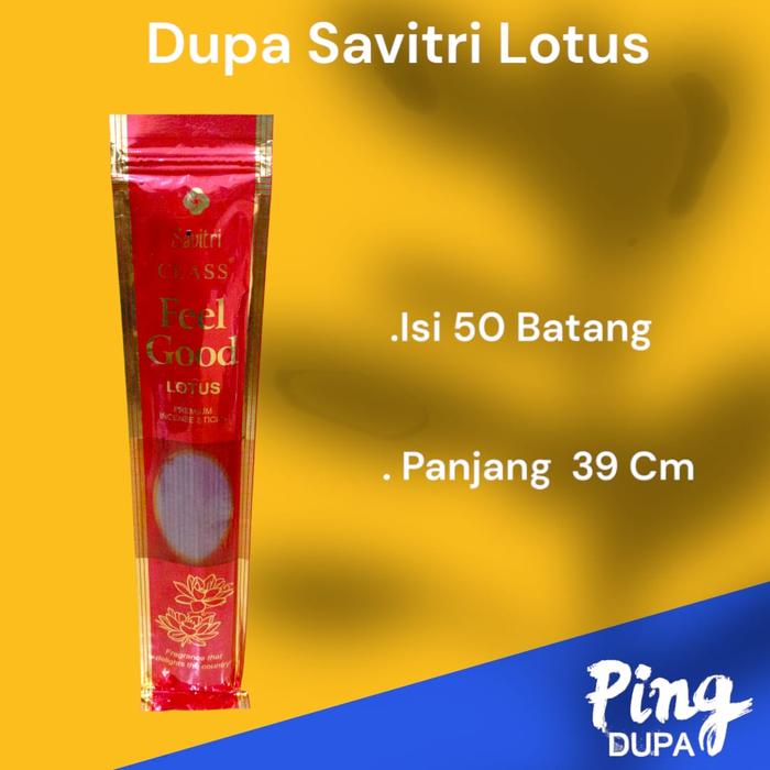 Dupa Lotus Savitri Pounch Isi 50 Batang Hio
