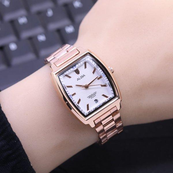 JAM TANGAN WANITA ALBA OVAL STAINLEES