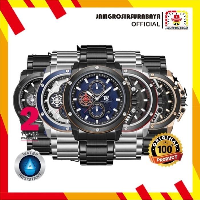 Jam Tangan Pria T5 H 3857G / H3857G / H 3857 G Original