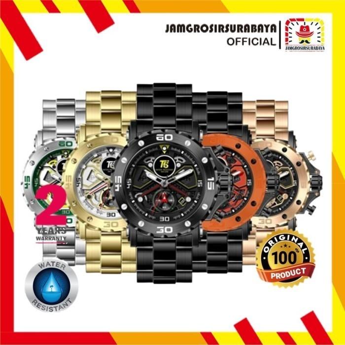 Jam Tangan Pria T5 H 3954G / H3954G / H 3954 G Stainles Original