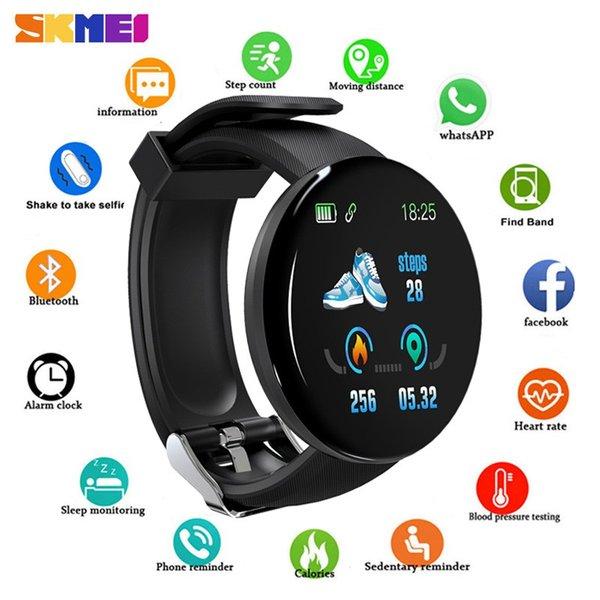 D18 JAM TANGAN PRIA WANITA DIGITAL SMARTWATCH