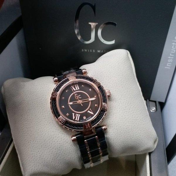 JAM TANGAN WANITA COLLECTIOM GC CABLE STEEL FULLS ORIGINAL BM
