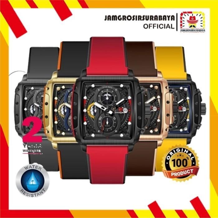 Jam Tangan Pria T5 H 3920G / H3920G / H 3920 G Rubber Strap Original
