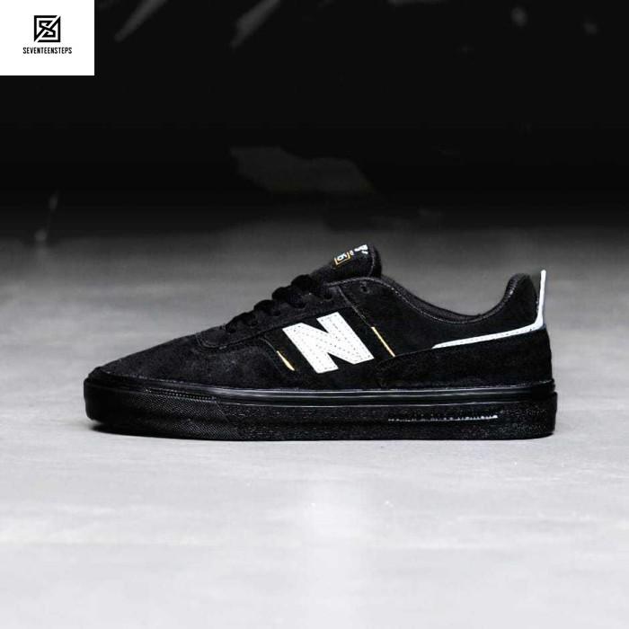 Sepatu Sneaker Pria NB Numeric Jamie Foy 306 Full Black White