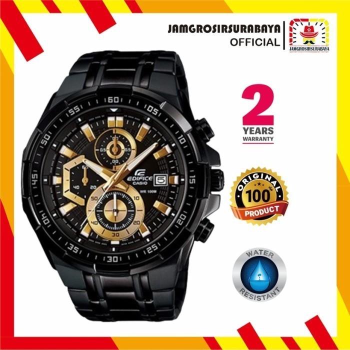 JAM TANGAN CASIO EDIFICE EFR-539BK-1AV / EFR539BK-1AV ORIGINAL