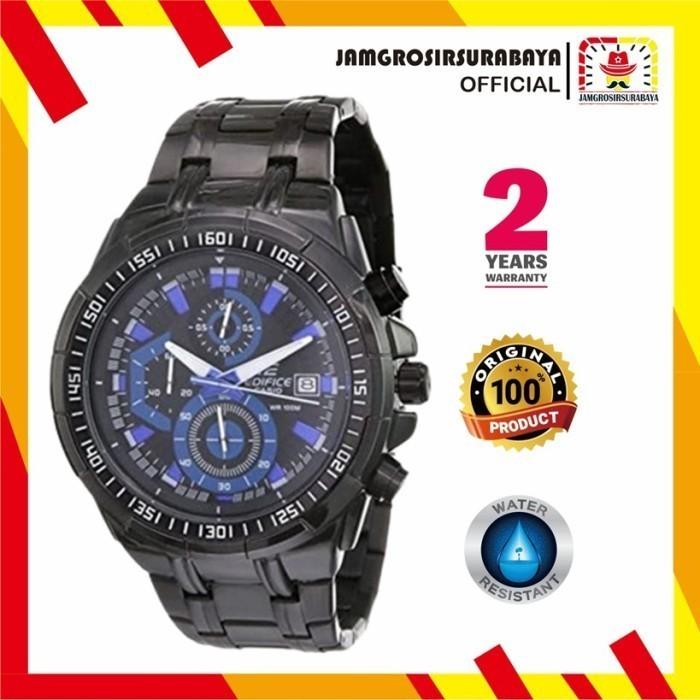 JAM TANGAN CASIO EDIFICE EFR-539BK-1A2 / EFR539BK-1A2 ORIGINAL GARANSI