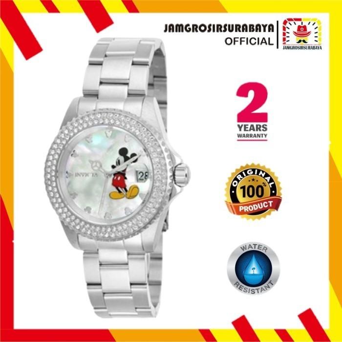 Jam Tangan Wanita Invicta 25574 Stainless Steel Strap Original