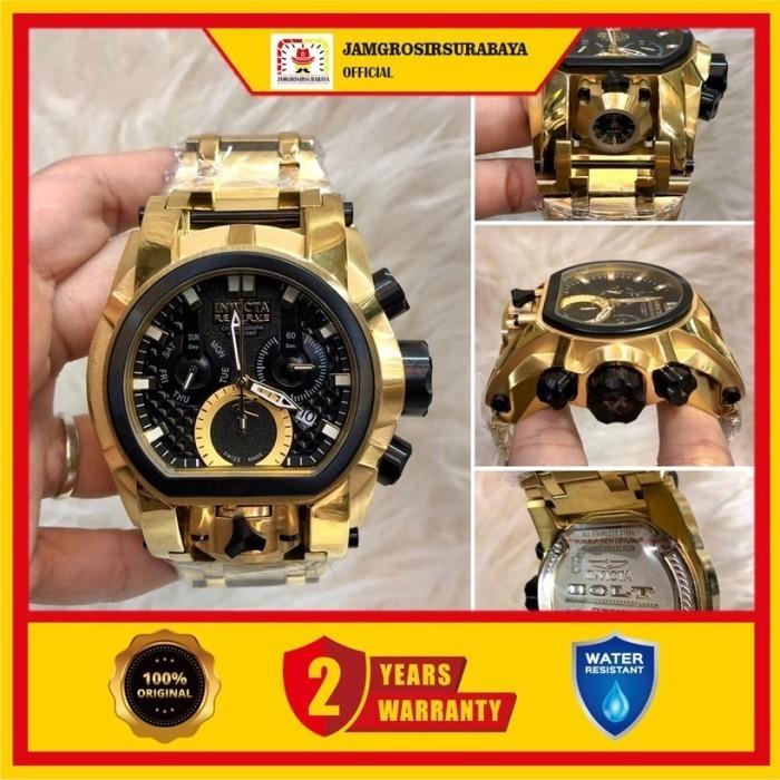 Jam Tangan Pria Invicta Bold Zeus Dual Time Original BM