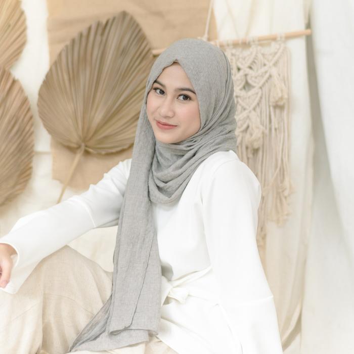 Lozy Hijab - Waffle Shawl ( Hijab Pashmina Katun )