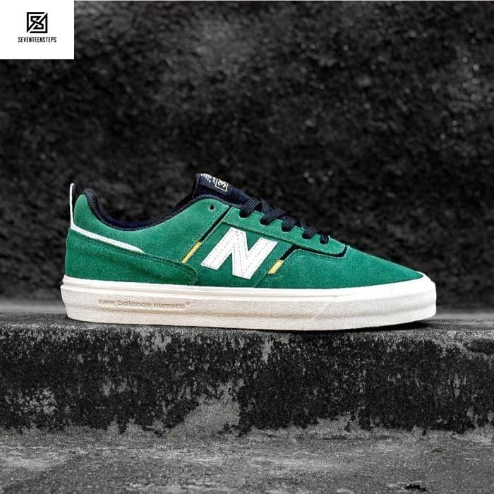 Sepatu Sneaker Casual Pria Nb Numeric Jamie Foy 306 Green White Black Gum