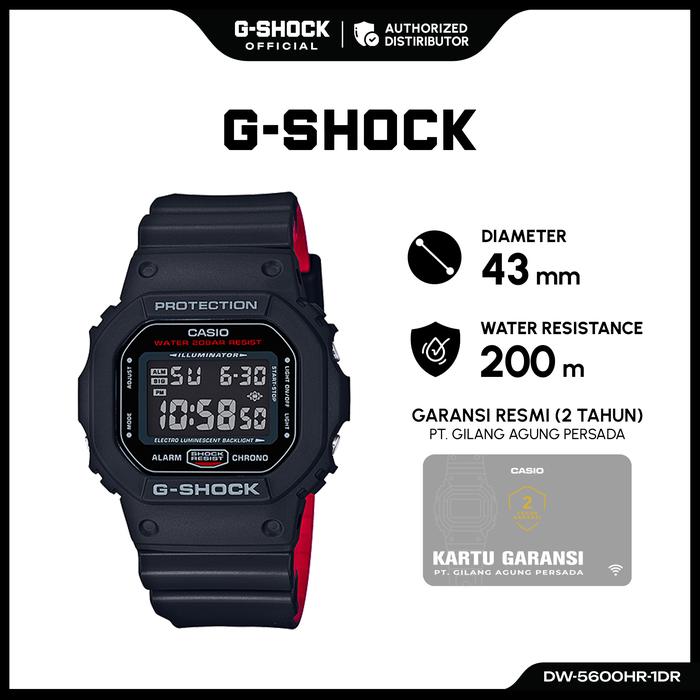G-SHOCK jam Tangan pria Digital DW-5600HR-1DR