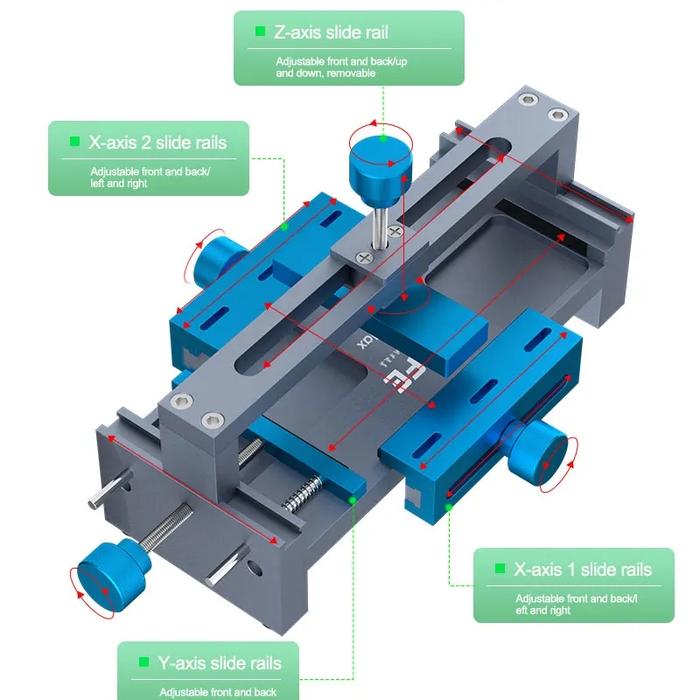 RELIFE RL-601P Max Middle Frame Corrector Fixture for Mobile Phone LCD Screen Removal Back Cover Gla