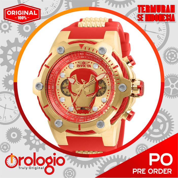 Jam Tangan Invicta Marvel Tony Stark Men's Watch 26906