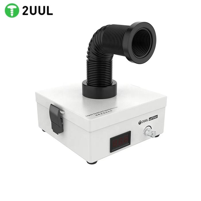 2UUL uuFliter Mini Fume Extractor 110V 220V Smoking Instrument Soldering Welding Exhaust Portable W
