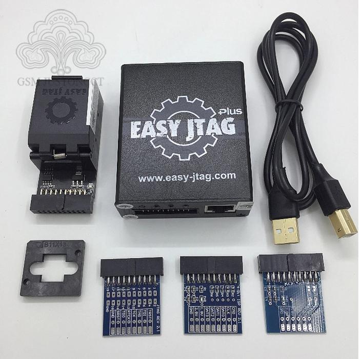 Easy Jtag Plus Box and ISP Adapter, JTAG, ISP 1BIT, ISP 4BIT, UFS 153 Socket, New Version