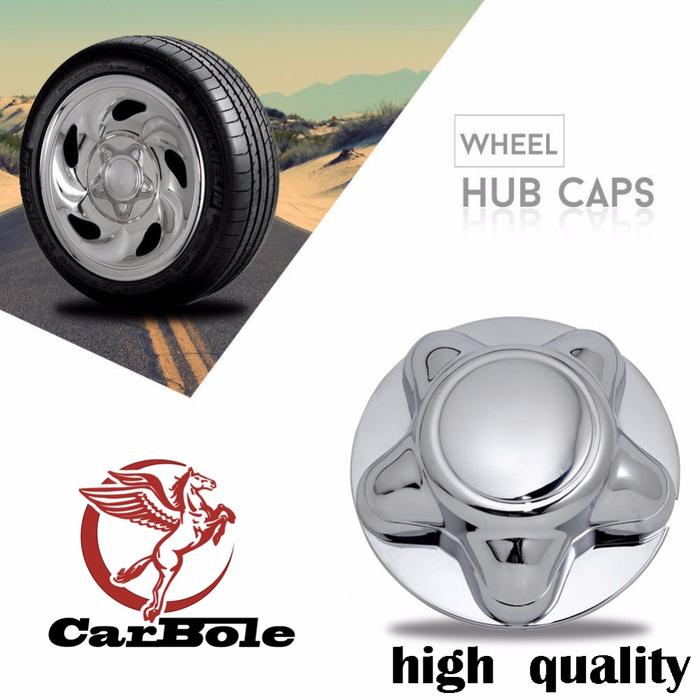 CARBOLE Deluxe Chrome Wheel Hub Cap Center Cap With 7 inch Cap Fits 97-03 F150 & Expedition Auto Car
