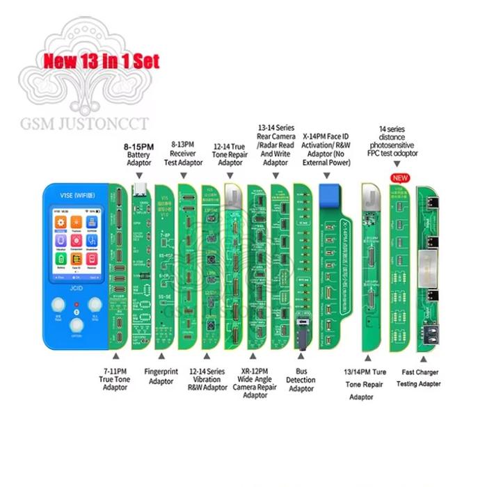 JC V1SE Phone Ture Tone Repair Programmer for Phone 7 7P 8 8P X XR XS XS MAX 11 Pro MAX 12 13 14 15B