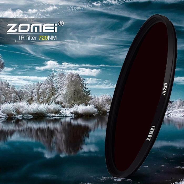 Zomei Infrared IR filter 680nm 720nm 760nm 850nm 950nm IR filter 37mm 49mm 52mm 58mm 67mm 72mm 82mm 