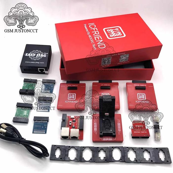 Z3X Easy Jtag Plus Box + ICFRIEND MOORC, 13 in 1, Easy Jtag, Use Box