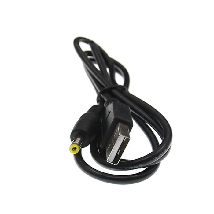 100Pcs 1M Pure Copper Core Usb To Dc 4.0x1.7mm Plug 5V Power Charging Cable Supply For Psp 1000/2000