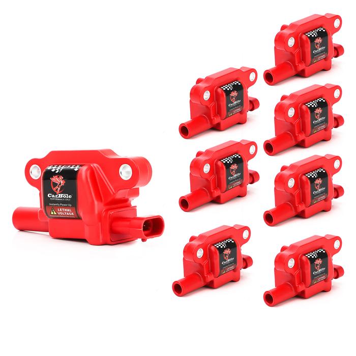 8 PCS Square Ignition Coils For Chevy Silverado 1500 Tahoe Camaro GMC UF413 V8