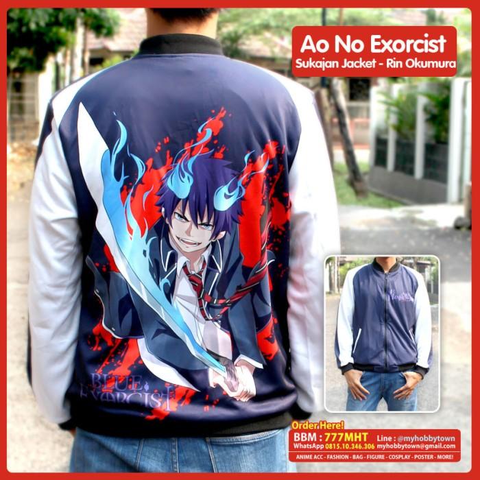 Jaket Sukajan Ao No Exorcist : Okumura Rin