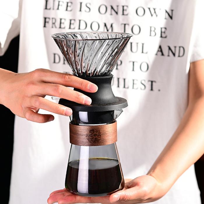 Immersion Coffee Dripper Switch Pour Over Dripper Immersion Dripper Switch Coffee Maker Glass Coffee