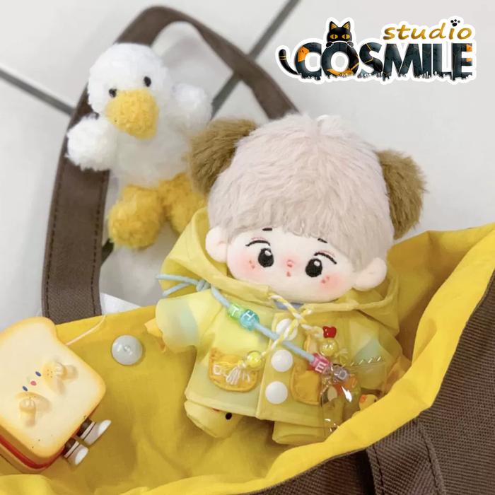 No attributes Duck Yellow Raincoat Tears of Themis Costume Stuffed Plushie 10cm 15cm Doll Doll's Clo