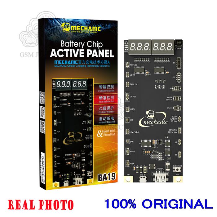 MECHANIC BA19 Battery Activation Detection Board for iPhone 5-13 Pro Max Android Samsung HUAWEI Circ