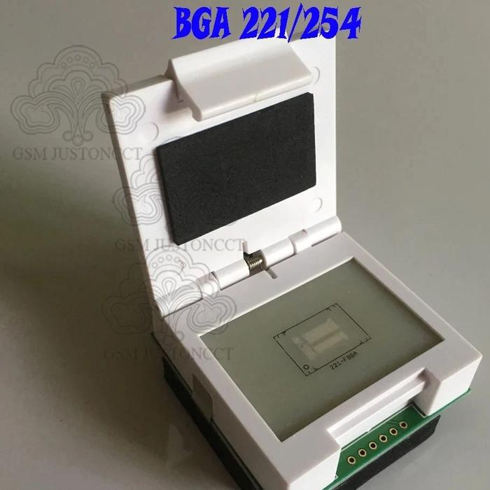 EMMC / EMCP Socket Adapter for UFI Box and UFI Box, 221 FBGA 254 -FBGA