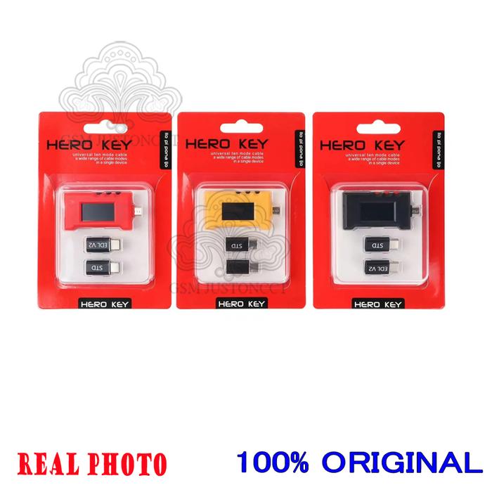 Hero Key Kabel EDL, USB Harmoni Model, Mendukung untuk Pponsel Port, Universal, 9008 Mode, 10 Kabel