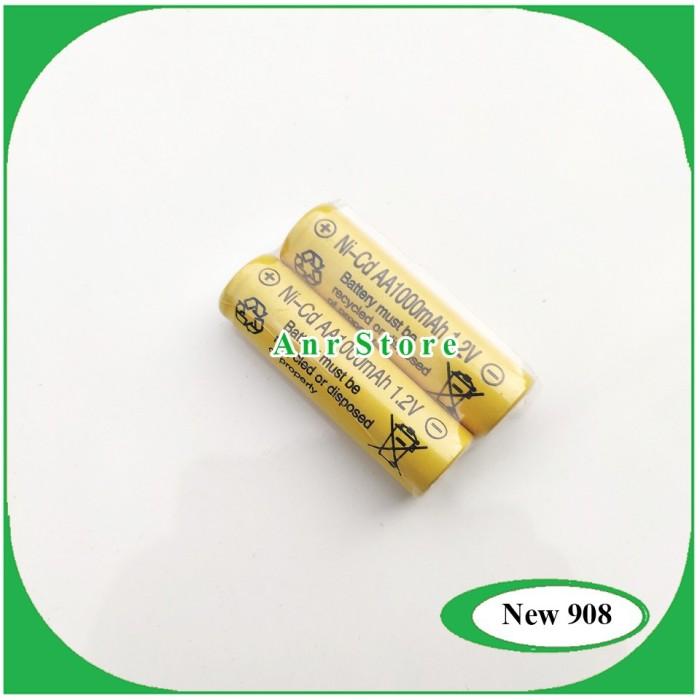 BATERAI CAS NI-CD AA 1000 MAH AA 1.2V BATREI CHARGER BATRE CAS