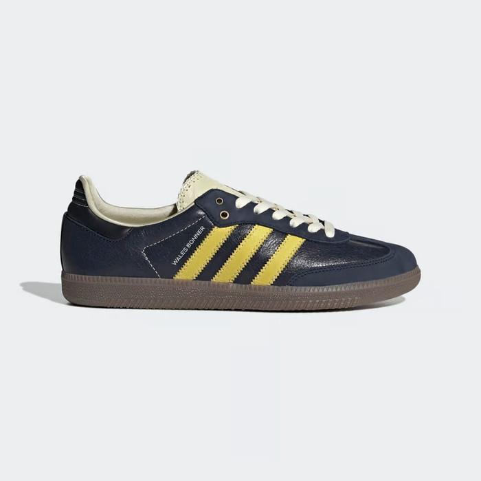 Adidas Samba Wales Bonner Collegiate Navy Cream White Yellow Original