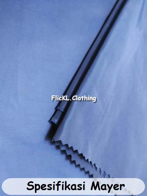 BAHAN KAIN MAYER PARASIT PARASUT WATERPROOF JAKET